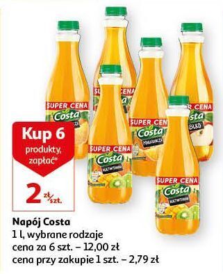 Auchan Napój multiwitamina costa oferta