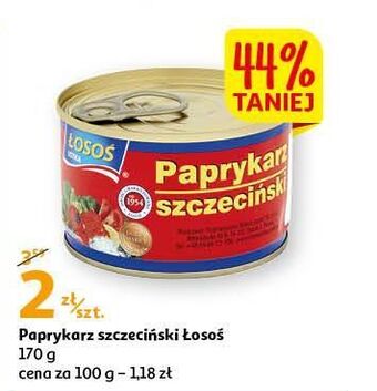 Auchan Paprykarz szczeciński łosoś ustka oferta