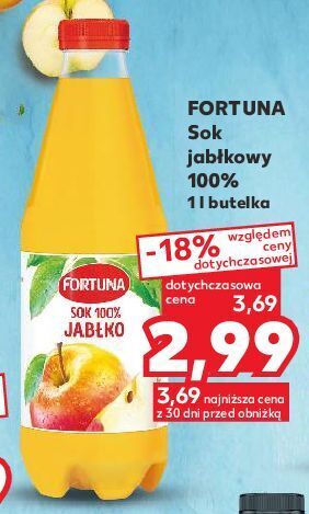 Kaufland Sok 100% jabłkowy fortuna oferta