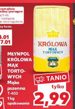 Kaufland Królowa mąk tortowych młynpol oferta