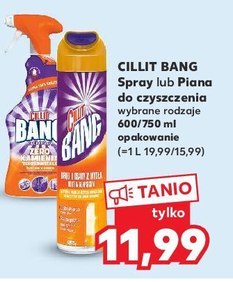 Kaufland Płyn zero kamienia cillit bang oferta