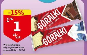 Wafelek mleczny góralki