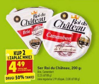 Biedronka Ser Roi du Chateau 200g oferta