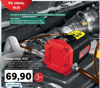 Lidl Pompa do zasysania oleju ultimate speed oferta