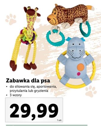 Zabawka dla psa do gryzienia zoofari