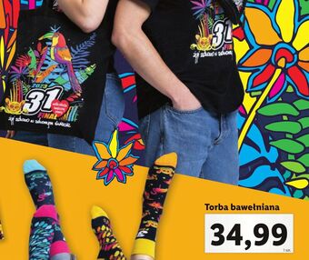 Lidl Torba bawełniana wośp oferta
