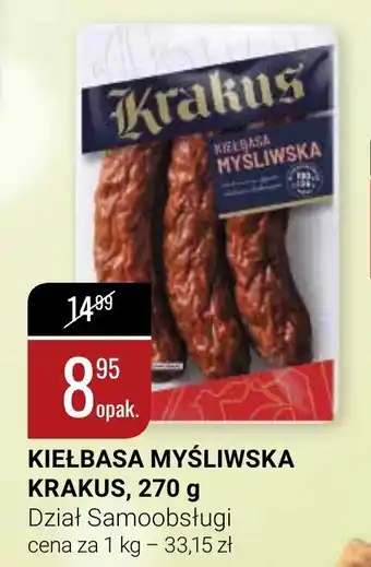 bi1 Kiełbasa myśliwska Krakus 270g oferta