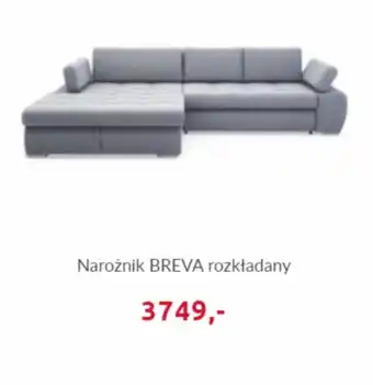 Agata Meble Narożnik Breva rozkładany oferta