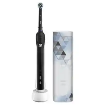 Smyk Oral-b, crossaction pro 750, elektryczna szczoteczka do zębów, design edition, black oferta