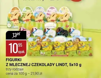 bi1 Figurki z mlecznej czekolady Lindt 5x10g oferta