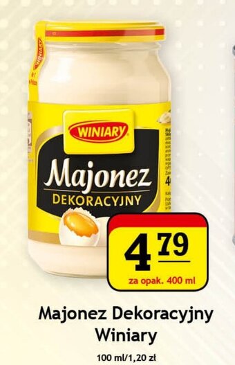 Gram Market Majonez dekoracyjny Winiary 400ml oferta