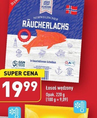 ALDI Łosoś wędzony almare oferta