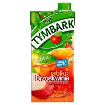 Społem Tymbark napój jabłko brzoskwinia 1 l oferta