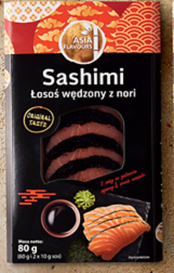 Biedronka Sashimi asia flavours oferta