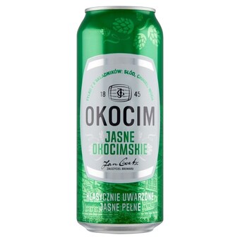 Biedronka Okocim piwo jasne okocimskie 500 ml oferta