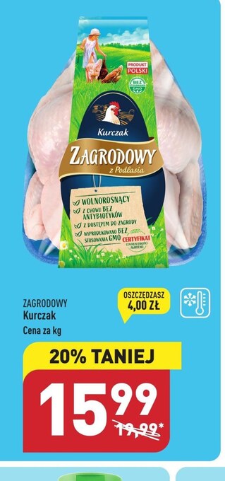 ALDI Kurczak zagrodowy oferta
