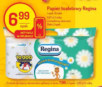 Delikatesy Centrum Papier toaletowy Regina 8rolek oferta
