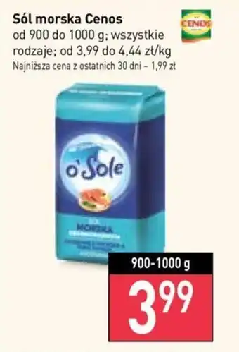 Stokrotka Cenos sól morska 900-1000g oferta