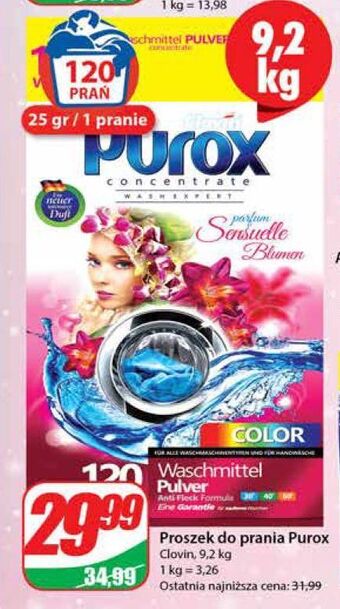 Dino Proszek do prania color purox sensuelle blumen oferta