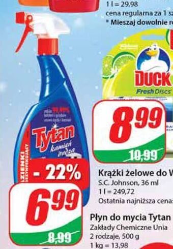 Dino Spray do czyszczenia kamień i rdza tytan oferta