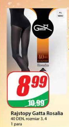 Dino Rajstopy damskie rosalia 40 den rozm. 3 gatta oferta