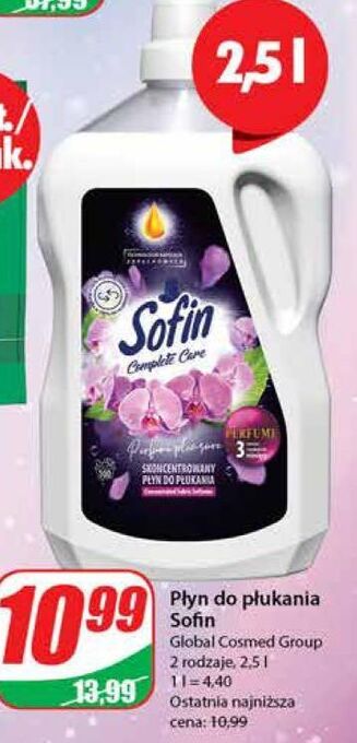 Dino Koncentrat do płukania perfum pleasure sofin complete care oferta