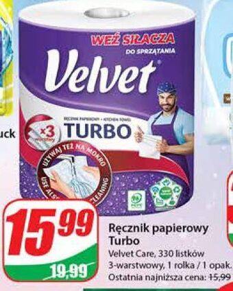 Dino Ręcznik papierowy velvet turbo oferta