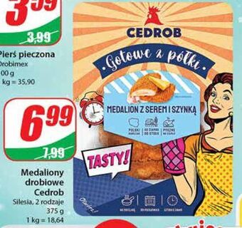 Dino Medaliony z serem i szynką cedrob oferta