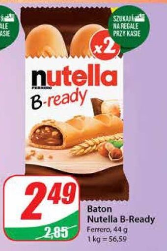 Dino Chlebki z nadzieniem nutella b-ready oferta