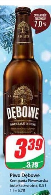 Dino Piwo dębowe dojrzałe mocne oferta