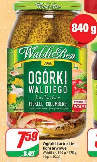 Dino Ogórki kartuskie waldiben oferta