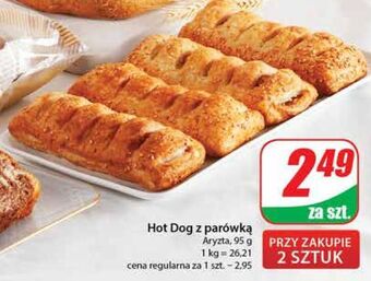 Dino Hot dog z parówką oferta