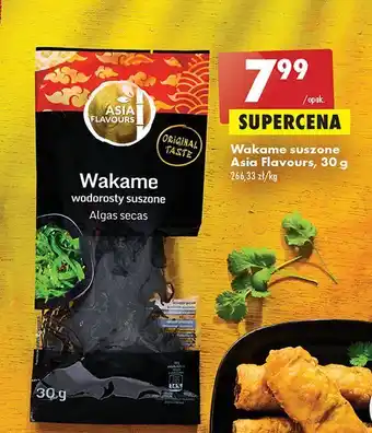 Biedronka Wakame wodorosty suszone asia flavours oferta