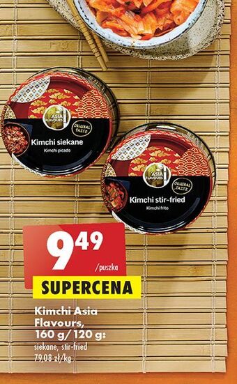 Biedronka Kimchi siekane asia flavours oferta