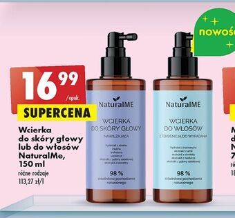 Biedronka Wcierka do skóry głowy nawilżająca naturalme oferta