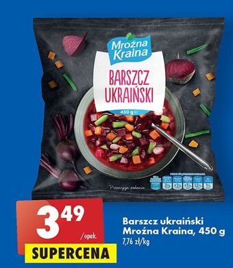 Biedronka Barszcz ukraiński mroźna kraina oferta