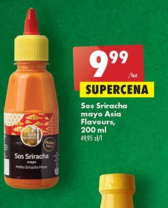 Biedronka Sos sriracha asia flavours oferta