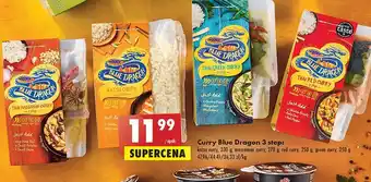 Biedronka Thai red curry blue dragon oferta