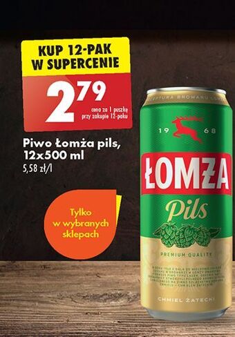 Biedronka Piwo łomża pils oferta