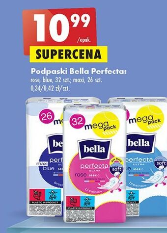Biedronka Podpaski maxi bella perfecta ultra blue oferta