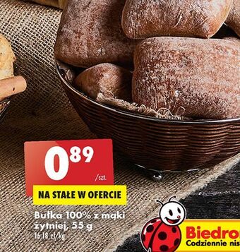 Biedronka Bułka żytnia oferta