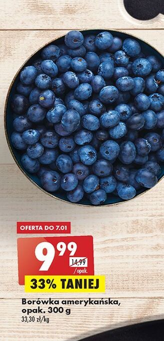 Biedronka Borówki amerykańskie oferta