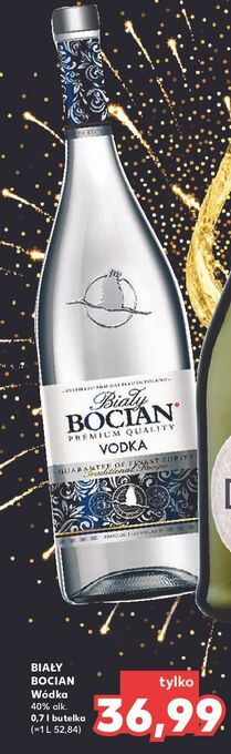 Kaufland Wódka biały bocian vodka oferta