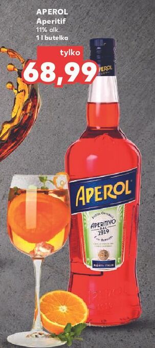 Kaufland Likier aperol aperitivo oferta