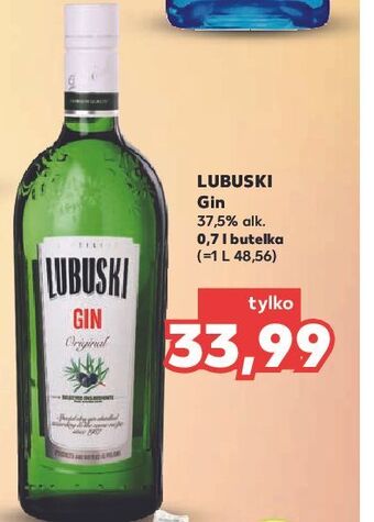 Kaufland Gin lubuski oferta