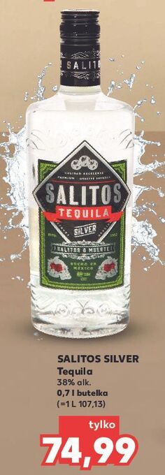 Kaufland Tequila salitos silver oferta