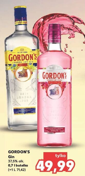 Kaufland Gin gordon's london dry oferta