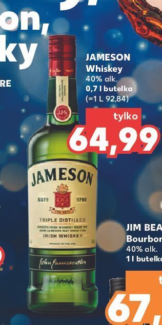 Kaufland Whiskey jameson oferta