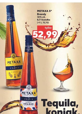 Kaufland Brandy metaxa 5* greek orange oferta