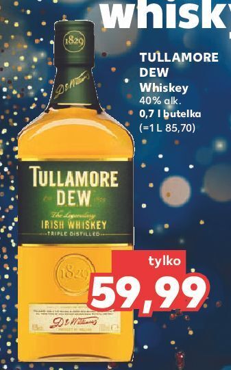 Kaufland Whiskey tullamore dew original oferta